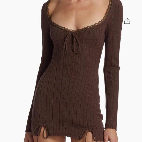 GUIZIO Dainty Knit Dress SIze Small - Picture 6 of 7